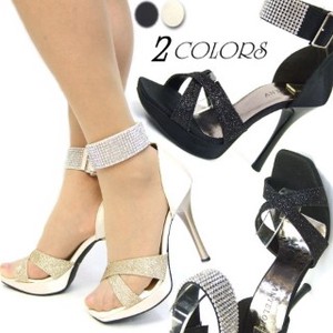 Party-Use Sandals Strappy Pumps