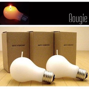 【光のアーティストデザイン】ANTE VOJNOVIC　アンテ・ヴォジュノヴィック　Bougie 電球キャンドル(Ct02)