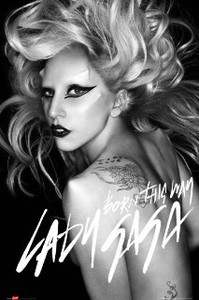 ■輸入ポスター■610X915mm★Lady Gaga Born this way　レディガガ