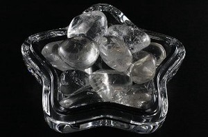 【天然石 置き石】タンブル型 (小) 水晶 1kg