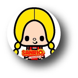 サンリオ　キャラクターXパンソンワークス缶バッジ/SAN-23 パティ