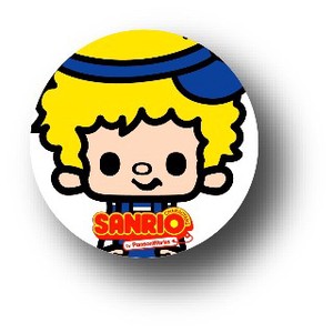 サンリオ　キャラクターXパンソンワークス缶バッジ/SAN-24 ジミー