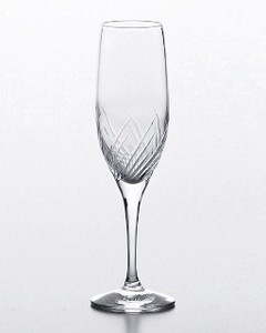 《日本製》トラフ　フルートシャンパングラス【強化グラス】【HSガラス】