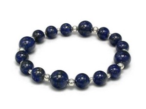 Gemstone Bracelet Turquoise/Lapis Lazuli sliver