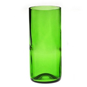 Beer Glass Green Made in Japan