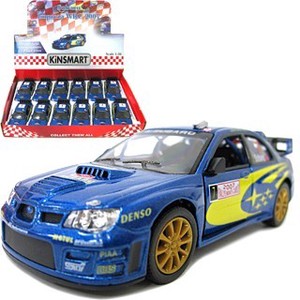 ＜ミニカー＞KiNSMART　ミニカー　1:36　スバル　インプレッサ　WRC　No.201-610