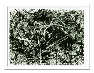 インテリアアート/Jackson, Pollock/Number 33