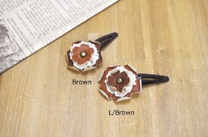 Clip Leather flower