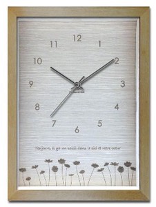Wall Clock flower