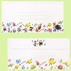 Store Supplies Envelopes/Letters Soap Bubble Music Made in Japan
