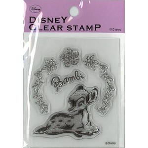 【Disny Stamp】バンビ　クリアスタンプSTP−D0008