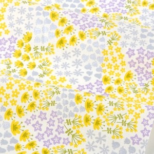 【生地】【布】【Wildflower-flower bed 】デザインファブリック★1m単位でカット販売