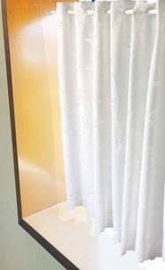 【直送可】【UVカット】カフェカーテン　サラサ