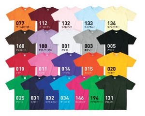 【ジュニア　150・160サイズ】ライトウェイトTシャツ／22色【オリジナル・ユニフォームにお勧め！】