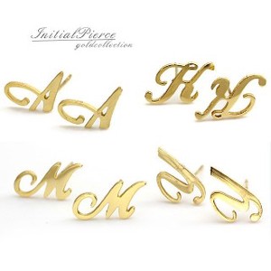 Clip-On Earrings Gold Post Stainless Steel 4-types