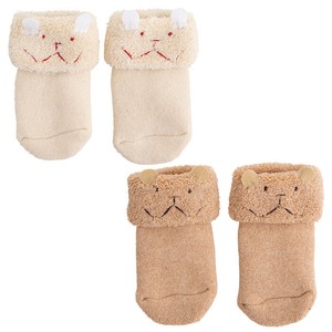 儿童袜子 棉 有机 绒布 日本制造