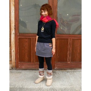 【秋冬】【SALE商品】クロシェポケットスカート