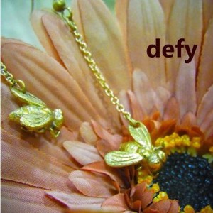 Defy(デフィー)　フライズピアス    真鍮/ピアス/キャッチ/タイ