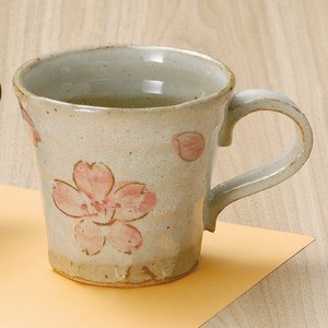 ■【マグカップ】木村面取り桜花マグカップ