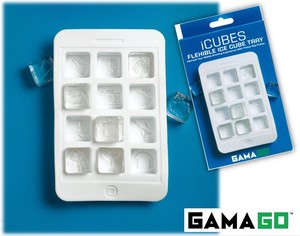 【GAMAGO】ICUBES ICE CUBE TRAY アイキューブス アイスキューブトレイ シリコン製製氷機
