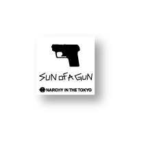 PU-016/SUN OF A GUN/Mini Punkステッカー