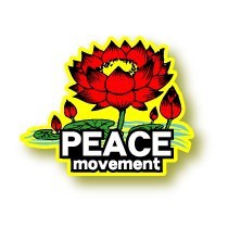 FL-001/PEACE movement/FLOWERステッカー
