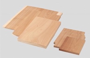 【ATC】木彫板 桂 A(220x160x12mm)[30500]