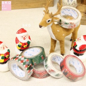 【クリスマス！！人気の☆】Christmas マスキングテープ