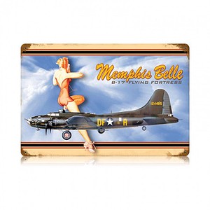 【スティールサイン】【ミリタリー】Memphis Belle PT-V-171