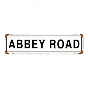【スティールサイン】【ルート 66 ＆ ストリート】Abbey Road PT-PTS-197