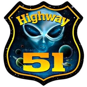 【スティールサイン】【etc.】Highway 51 PT-MLK-028