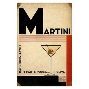 セール品【スティールサイン】【フード ＆ ドリンク】Deco Martini PT-PTS-212