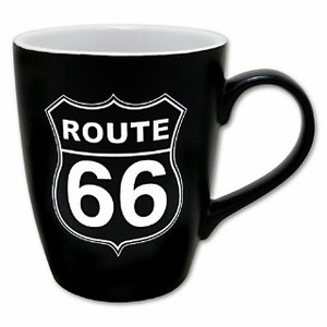 【RT 66】マグカップ サイン 66-SS-MG-1500426（L）ブラック