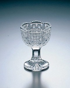 《日本製》硝子風物詩　馬上杯（小）【ガラス】【硝子】【和の器】【珍味入れ】【杯】