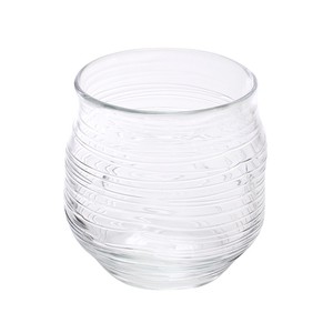 【特価品】ガラス単品　糸巻きガラスロックグラス クリア