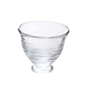 【特価品】ガラス単品　糸巻きガラスワインカップ クリア