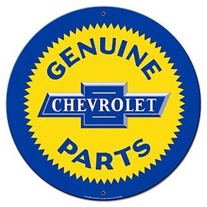 【スティールサイン】【カー ＆ ガレージ】Chevy Parts PT-GMC-031