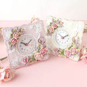 Table Clock Pink
