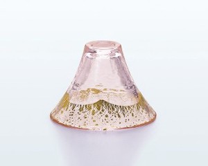 《日本製》招福杯　富士山（金さくら）（65ml）【さかずき】【盃】【日本酒】【冷酒】