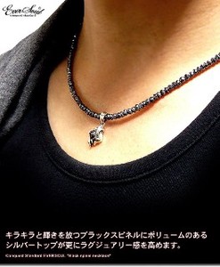 Necklace/Pendant Necklace sliver black