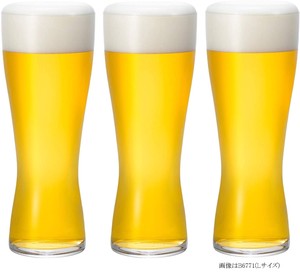 アデリア ビールグラス クリア 3客入 薄吹きビアグラス 食洗機対応 日本製 全面イオン強化
