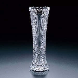 日本製 センテンス 一輪挿し 花器 花瓶 クリスタルガラス