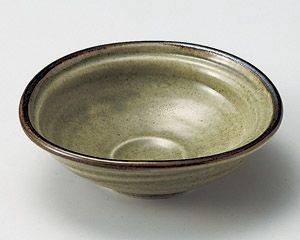 渕錆灰釉4.8煮物鉢【日本製　美濃焼】
