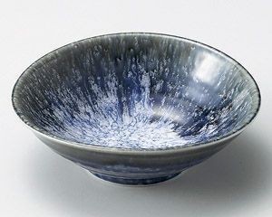 すぷらっしゅ和み楕円18cm鉢【日本製　美濃焼】
