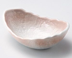 ピンク吹クジラ鉢(小)【日本製　美濃焼】