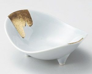 青白磁石庭小鉢【日本製　美濃焼】