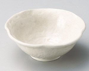 白釉花小鉢【日本製　美濃焼】