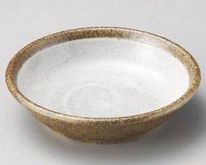 白渦4寸平鉢【日本製　美濃焼】