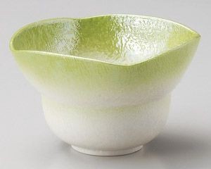 グリーンパール四方小鉢小【日本製　美濃焼】