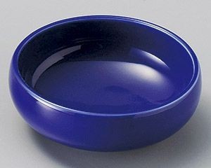 トルコ釉鉄鉢型小鉢【日本製　美濃焼】